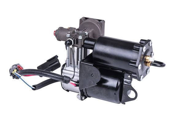 Air Suspension Compressor Hitachi (inc Relay) - LR025111P - Aftermarket