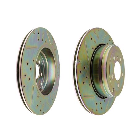 Brake Disc Rear (Pair) Uprated Vented 365mm - LR031846URBP - Britpart