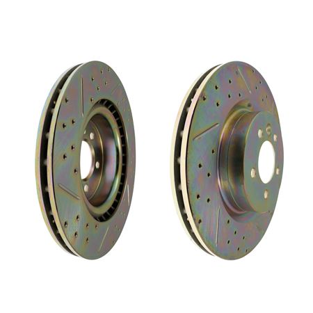 Brake Disc Rear Performance (pair) 350mm - LR033302BPUR - Britpart