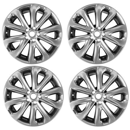 Alloy Wheel Kit of 4 - 8.5 x 20 Style 2 Shadow Chrome - LR039142K4 - Genuine