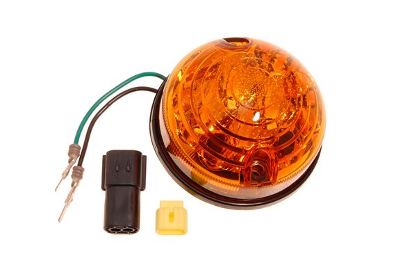 LED Amber Indicator Lamp E-marked 73mm - LR048188PLED - Aftermarket