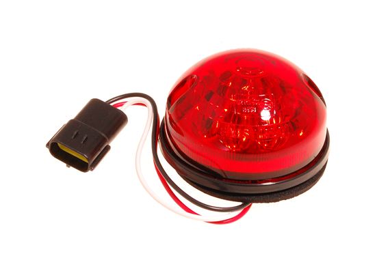 LED Red Stop/Tail Lamp E-marked 73mm - LR048200LED - Aftermarket