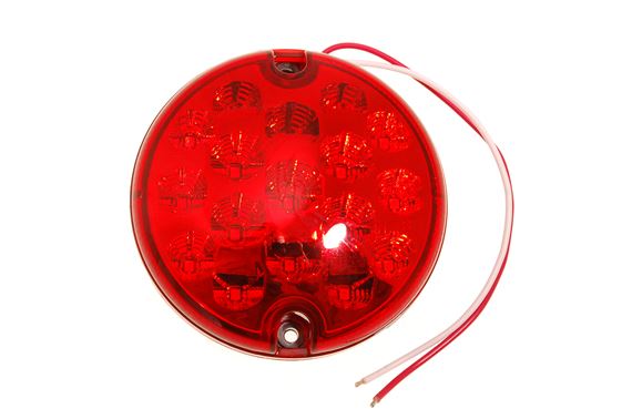 LED Red Rear Fog Lamp E-marked 95mm NAS Spec - LR048201LED - Aftermarket