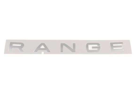 Range Name Badge - Rear - Atlas Silver - LR053348 - Genuine