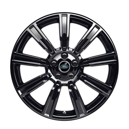 Alloy Wheel 9.5 x 21 Style 7 Gloss Black - LR078418 - Genuine