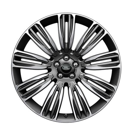 Alloy Wheel 9 x 22 Pincer Diamond Turned - LR093331 - Genuine