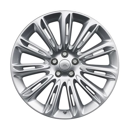 Alloy Wheel 9.5 x 22 Mercurial Silver Sparkle - LR098799 - Genuine