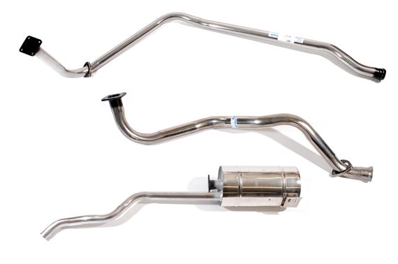 Exhaust System S/Steel 88" LHD - LR1001LHD - Aftermarket