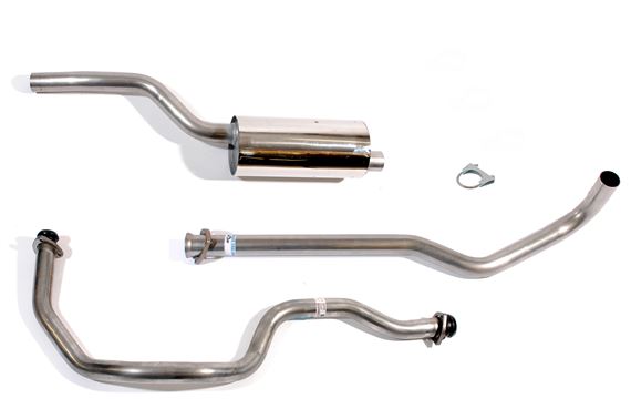 SS Exhaust System, large bore - LR1004LB