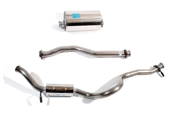 SS Part Exhaust System - No Front Pipe - LR1063SS
