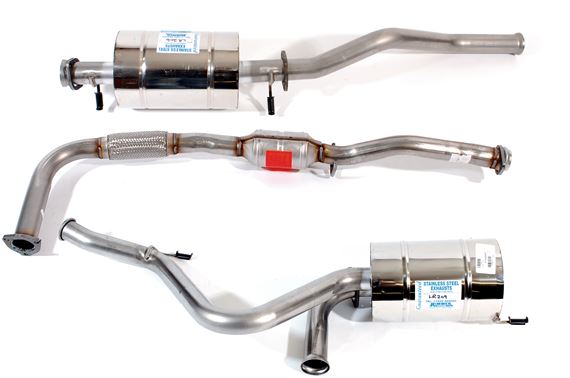 SS Exhaust System including CAT - LR1096SS