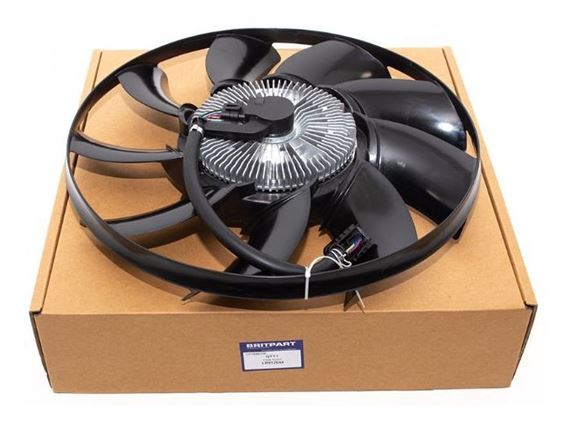 Radiator Fan & Motor Unit - LR012644 - Genuine