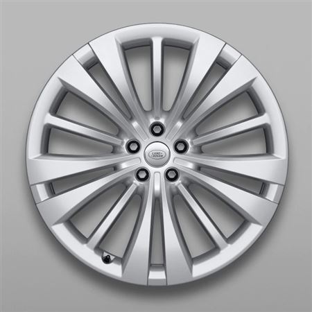 Alloy Wheel 9.5 x 23 (1074) Splash Silver Sparkle - LR153244 - Genuine