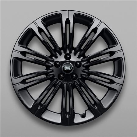 Alloy Wheel 9.5 x 23 (1075) Crescendo Gloss Black - LR153246 - Genuine
