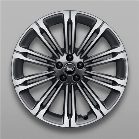 Alloy Wheel 9.5 x 23 (1075) Crescendo Dark Grey DT - LR153247 - Genuine