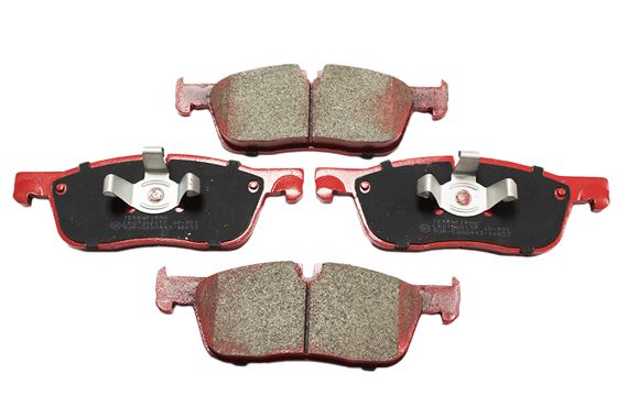 Brake Pad Set Front Ceramic - LR160435C - Terrafirma