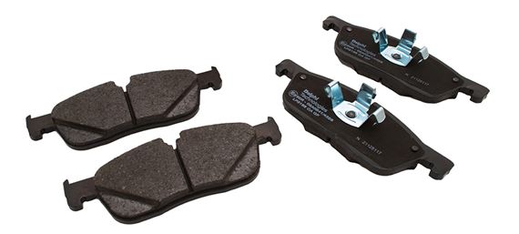 Brake Pad Set Front - LR160435P1 - OEM