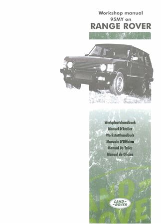Service Manual - Range Rover Classic - 1995 - LRL0030ENGGR - OTP