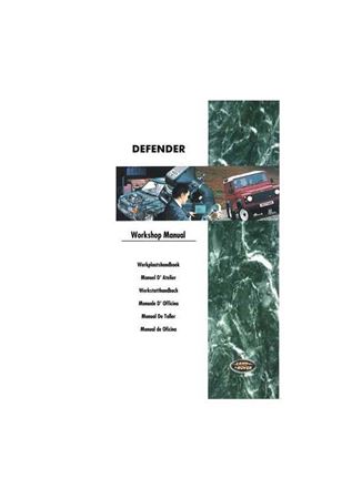 Workshop Manual - Defender 300TDi Non NAS - 1983-2006 - LRL0097ENGGR - OTP
