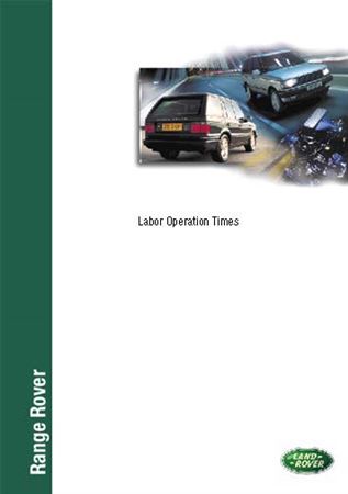 Labor Times - Range Rover P38A North America - 1994-2001 - LRL0107NASGR - OTP