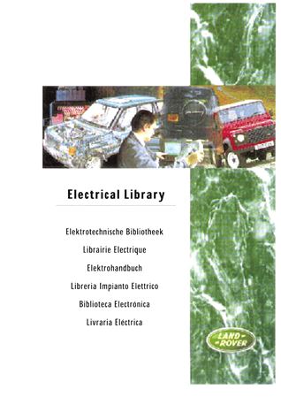 Electrical Library - Freelander 1 - 1998-2000 - LRL0145ENGGR - OTP
