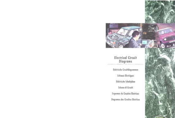 Circuit Diagrams - Defender V8I 50Th Anniversary - 1998-1999 - LRL0189ENGGR - OTP