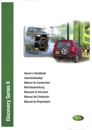 Owners Handbook - Discovery 2 NAS - 2002 - LRL0459NASGR - OTP