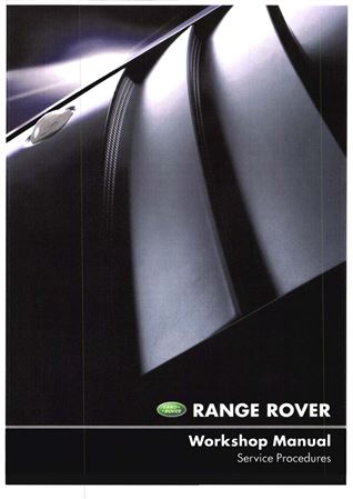 Service Procedures - Range Rover L322 - 2002-2008 - LRL0477ENGGR - OTP