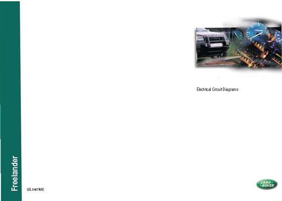 Circuit Diagrams - Freelander 1 North America - 2001-2006 - LRL0487NASGR - OTP
