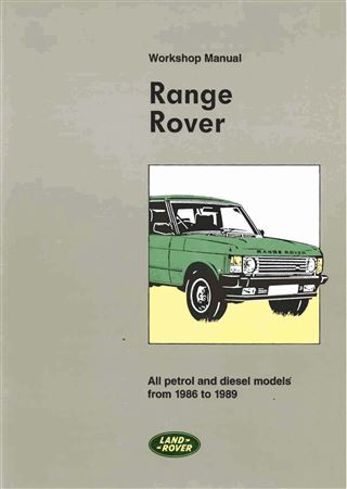 Service Manual - Range Rover Classic Non NAS - 1986-1989 - LRR660ENWMGR - OTP