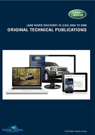 Digital Reference Manual - Discovery 3 2004 to 2009 - LTP3016 - Original Technical Publications