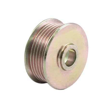 Alternator Multi 6 Groove Pulley 65mm 17mm Shaft - MG6S6517 - Powerlite
