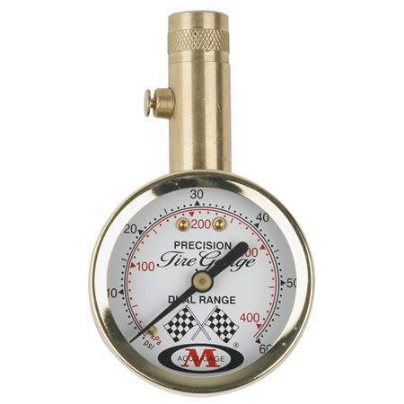 Tyre Pressure Gauge Solid Brass - MM225715
