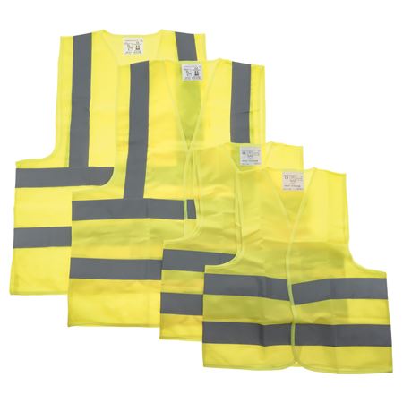 High Vis Vest Family Pack (4 piece) - MQC1196 - AA