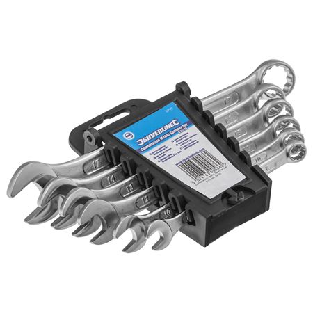 Spanner Set Combination Metric (6 piece) - MTR131307 - Silverline