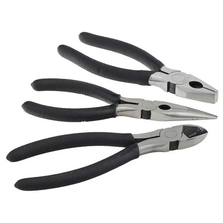 Pliers Set (3 piece) - MTR141201 - Sealey