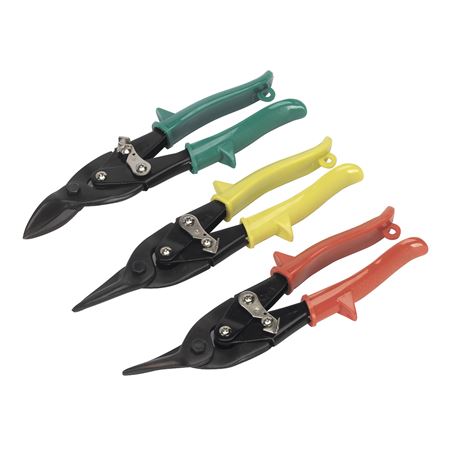 Aviation Snip Set (3 piece) - MTR142105 - Sealey