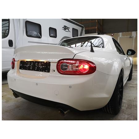 Boot Lid with Ducktail PRHT Fibreglass - MXV3CM013F - Carbon Miata