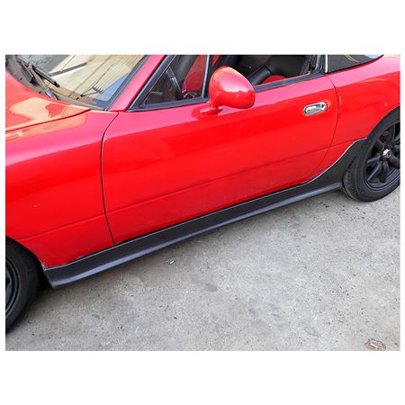 Side Skirts Mazdaspeed Style Carbon Fibre 2015-24 - MXVCM041CF - Carbon Miata