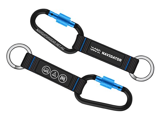 Carabiner Keyring - NAV013 - Navigator