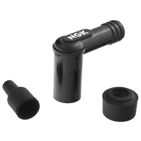 S/PLUG CAP NGK BLACK 90DEG CWE