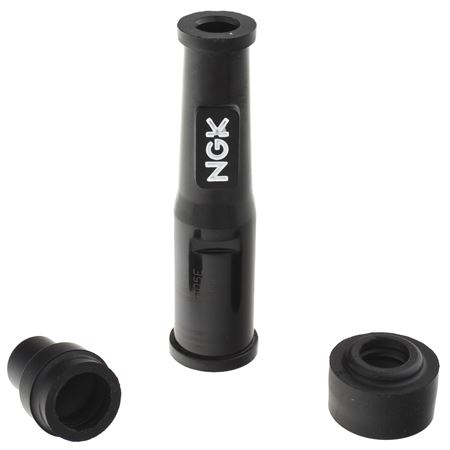 NGK SPARK PLUG CAP BLK STR