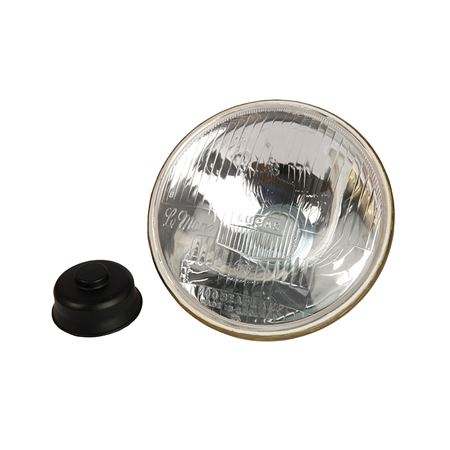 Headlamp 7" Vertical Dip 'Le Mans' (Single) - PF700/LMLC - Lucas Classic