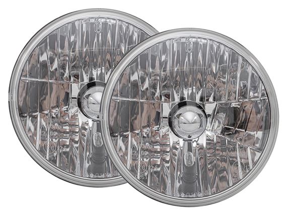 Headlamp 7" Crystal Halogen LHD (pair) - PRC7994C - AM