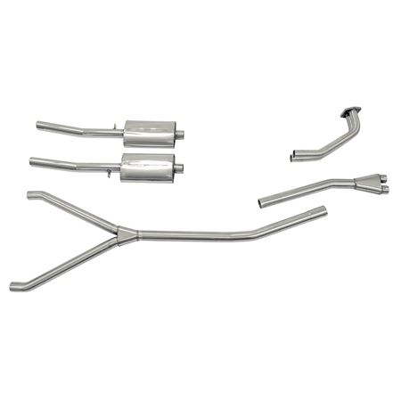 Exhaust System Twin Back Box S/steel TR4A - PXS5105