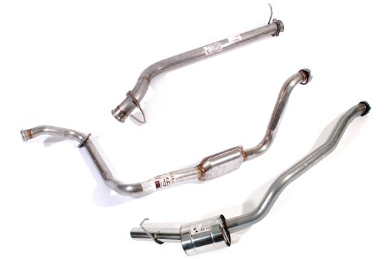 SS Exhaust System including CAT - RA1078SSUTILITY