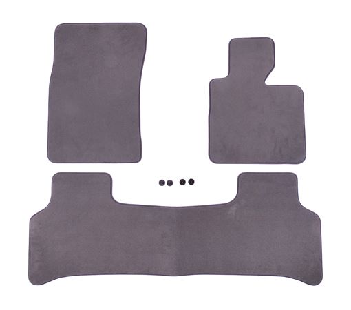 Carpet Mat Set RHD (4 piece) Grey - RA1565GREY - Aftermarket