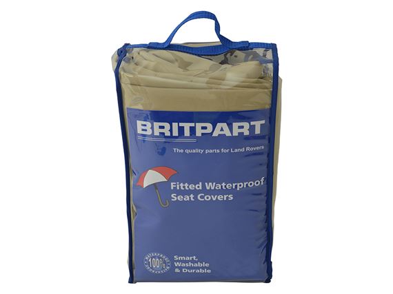 Waterproof Seat Covers Front (pair) Sand - RA1576 - Britpart