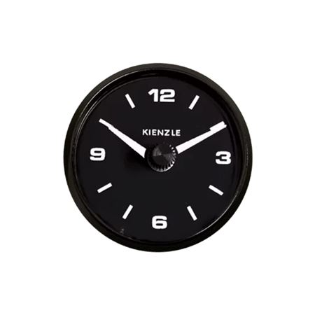 Clock 52mm Round Black Analogue - RA2174