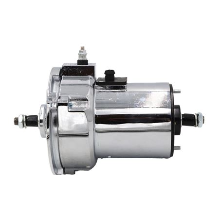Alternator - VW Beetle-Transporter 90amp Inc Bracket Silver/Chrome Finish - RAC090CH - Powerlite